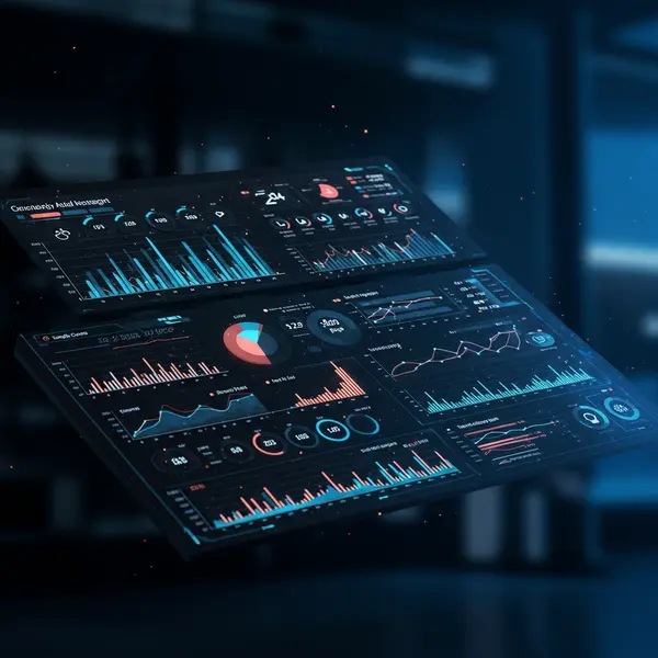 AI-powered dashboard showing clear insights